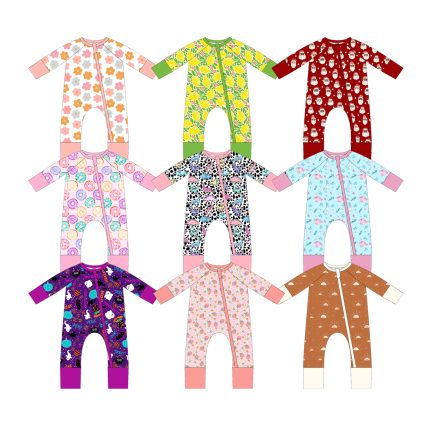 Unisex Baby Long Sleeve Soft Bamboo Viscose Bodysuits