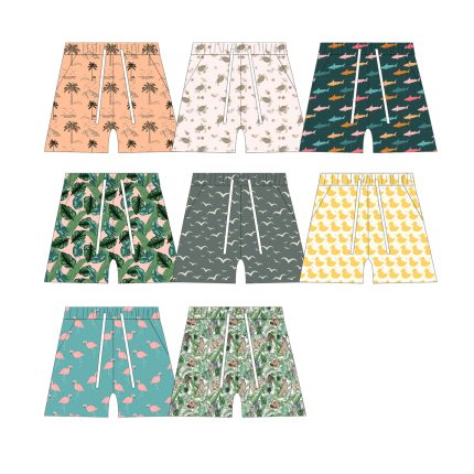 Boy's Swim Shorts With Drawstring