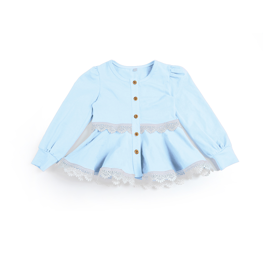 Autumn New Fashion Ruffled Kid Girl Dress