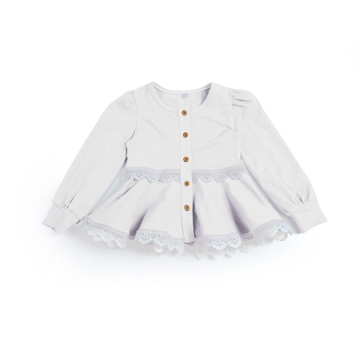 Autumn Ruffled Kid Girl Dress