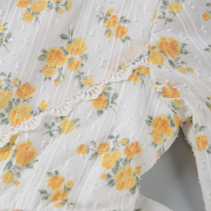 Flowers Print Girl Dress