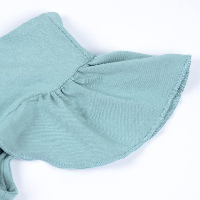 Ruffle Sleeve Girl Dress