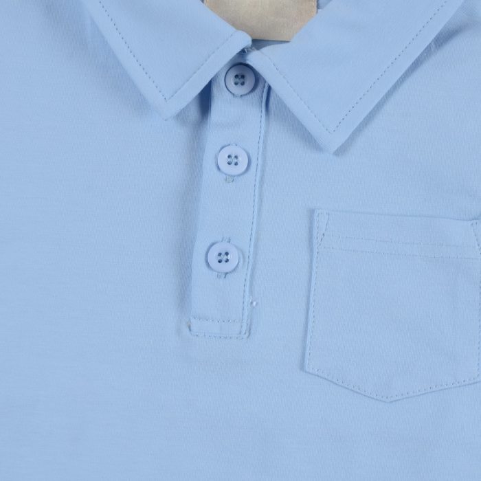Kid Boy Solid Polo Shirt