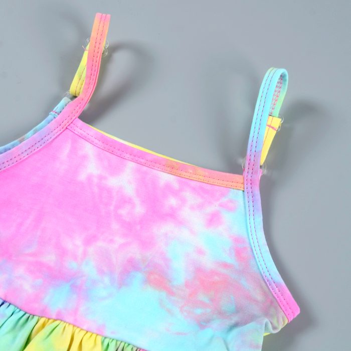 Colorful Girl Dress Set