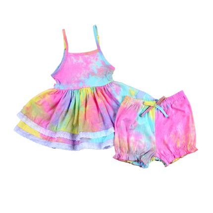 Colorful Girl Dress Set