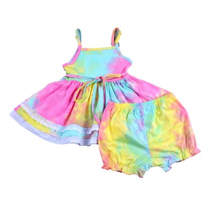 Colorful Girl Dress Set