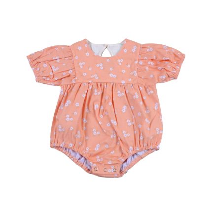 Floral Print Romper Girl