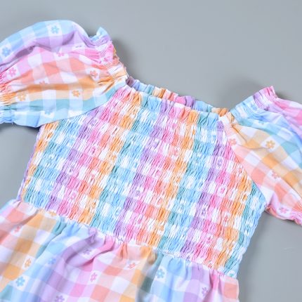 Rainbow Dress Girl