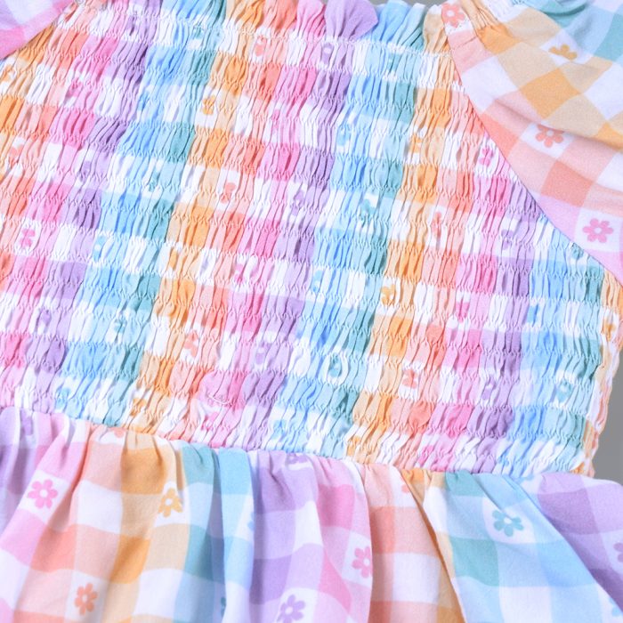 Rainbow Dress Girl