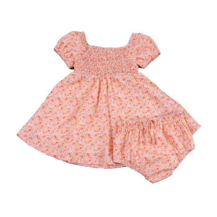 Floral Baby Dress Set