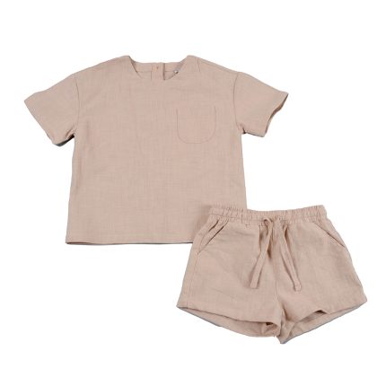 Boys Solid Summer Set