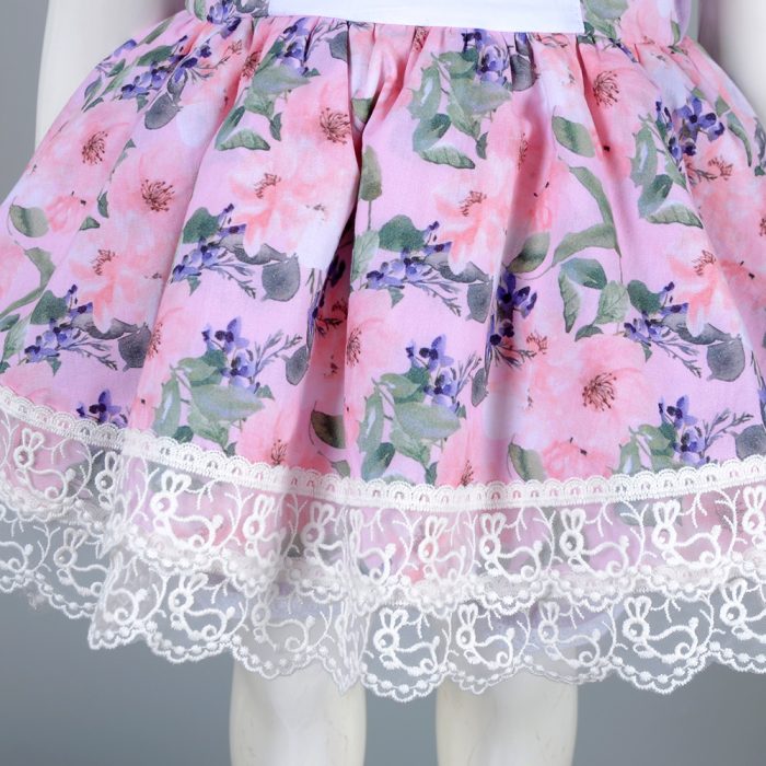 Baby Girl Halter Floral Dress Set