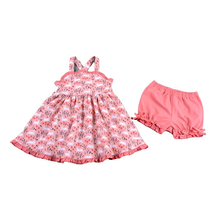 Summer Girl Dress 2 Piece Set