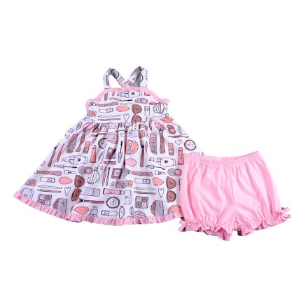 Summer Girl Dress 2 Piece Set