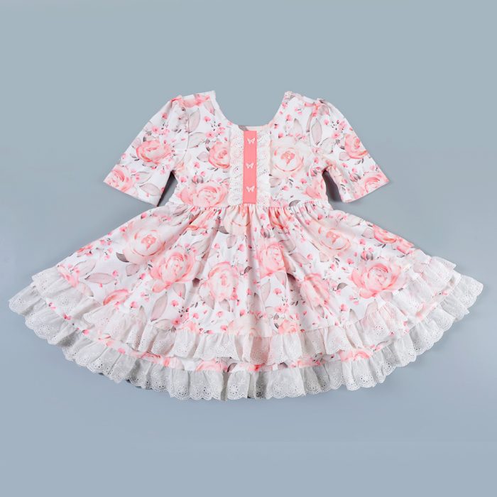 Baby Girl Summer Floral Twirl Dress
