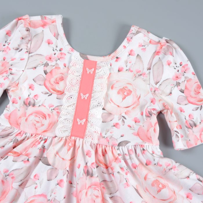 Baby Girl Summer Floral Twirl Dress