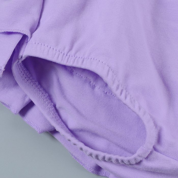 Kid Girl Summer Solid Ruffle Skirt