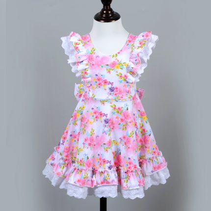 Kid Girl Summer Floral Dress