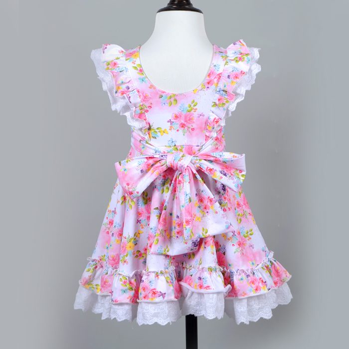 Kid Girl Summer Floral Dress