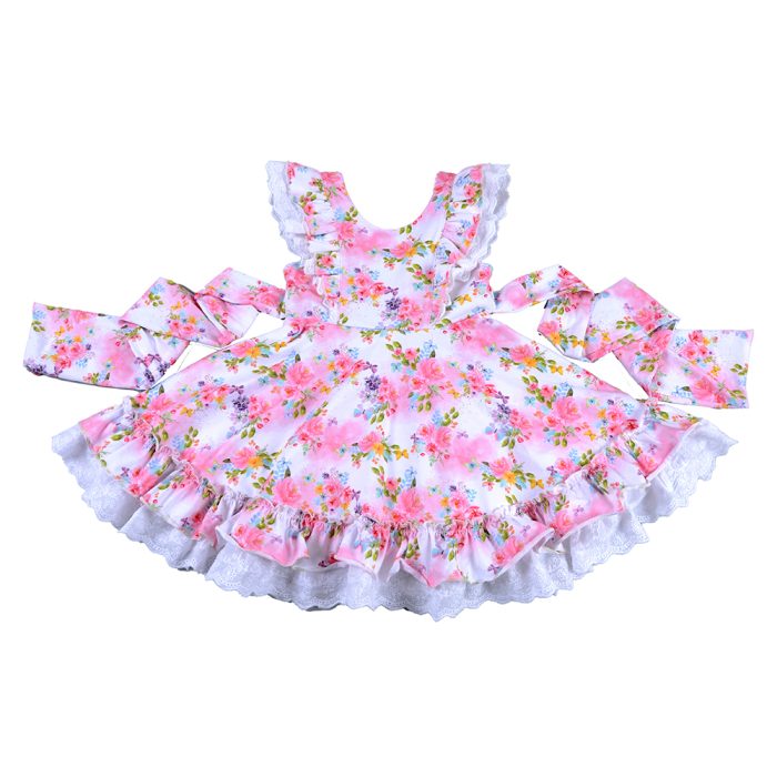 Kid Girl Summer Floral Dress