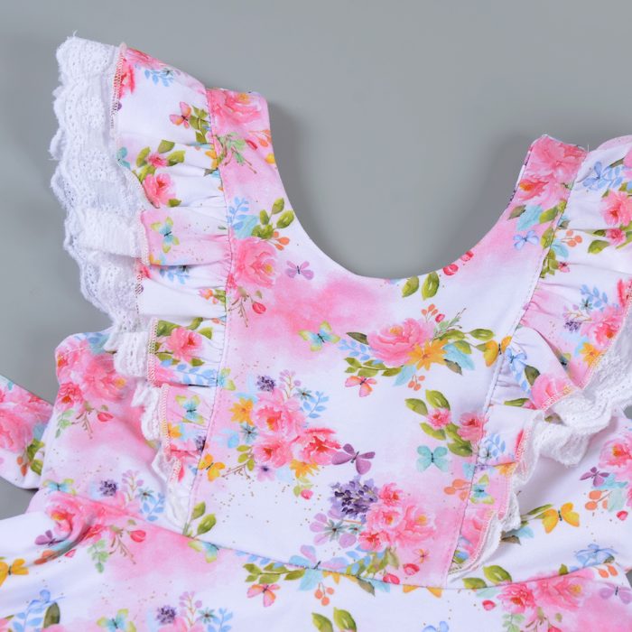 Kid Girl Summer Floral Dress