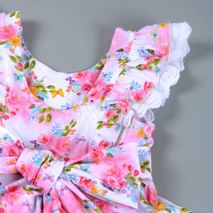 Kid Girl Summer Floral Dress
