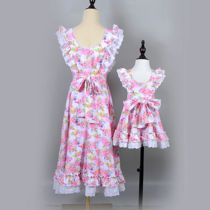 Family Matching Floral Dress