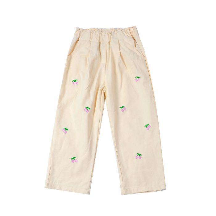Girls Embroidered Pants