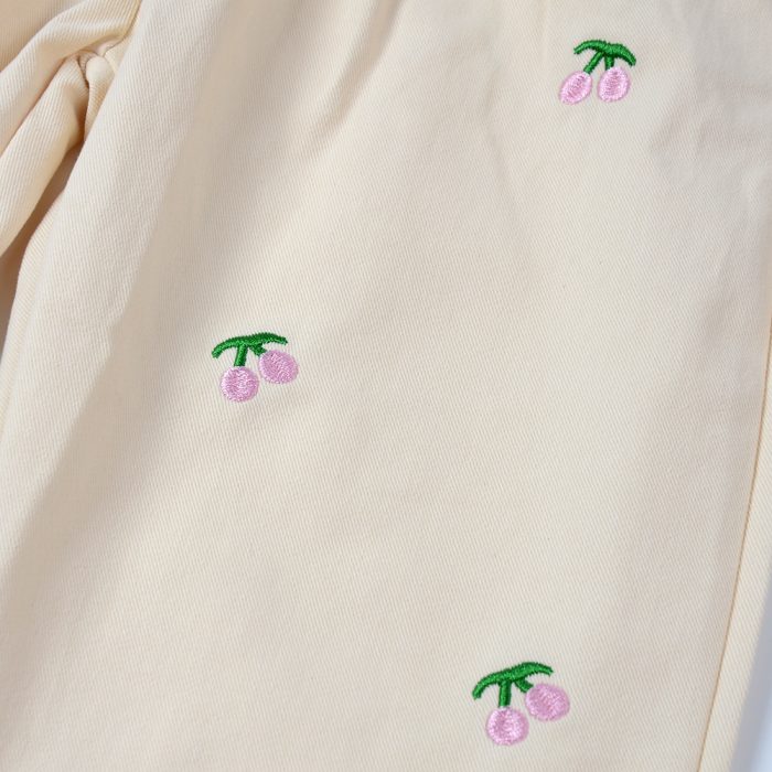 Girls Embroidered Pants