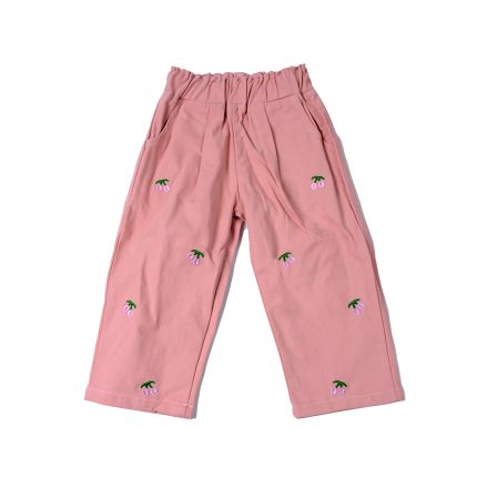 Girls Embroidered Pants