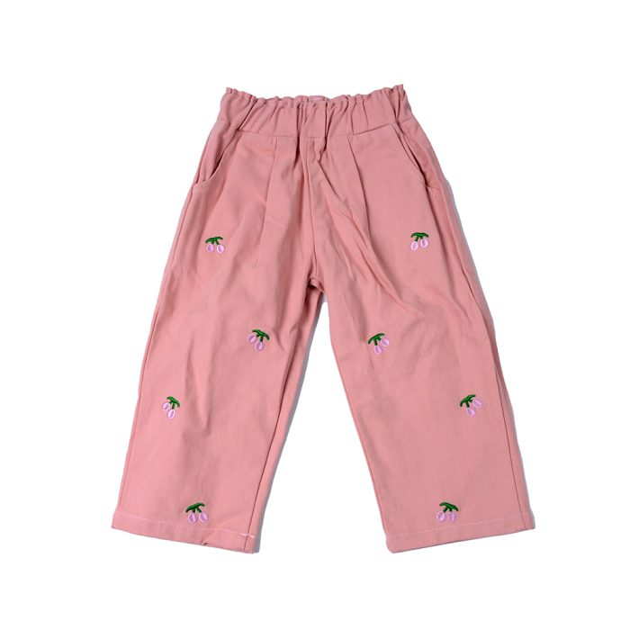 Girls Embroidered Pants