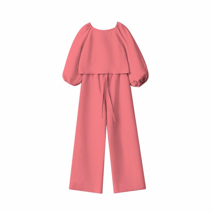 Kid Girls Spring Solid Sets