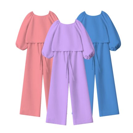 Kid Girls Spring Solid Sets