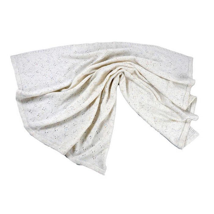 Kids Bedding Knitted Plain Blanket