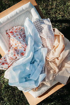Customizable Anti-Static Plaid Knitted Blanket