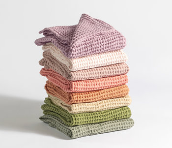 Cotton Waffle Throw Blanket