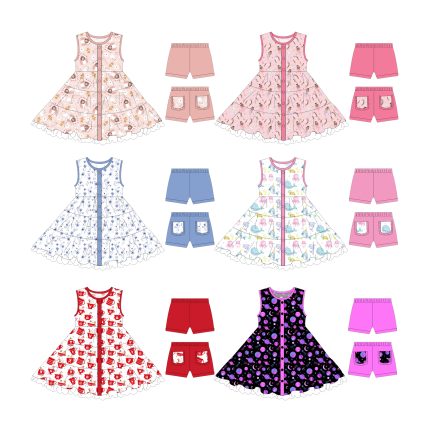 Sleep Dress Set for Kid Girl