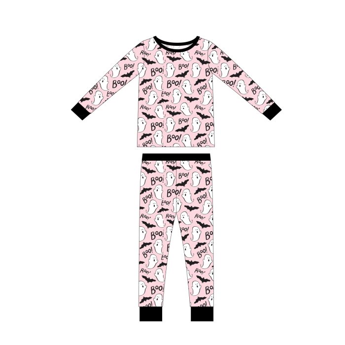 Long Sleeve Custom Print Kid Pajamas