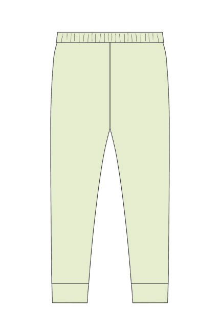 Custom Rib Cuff Cotton Kids Joggers