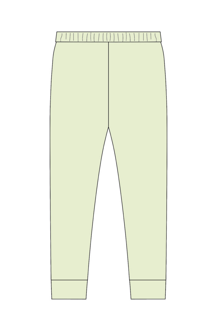 Custom Rib Cuff Cotton Kids Joggers