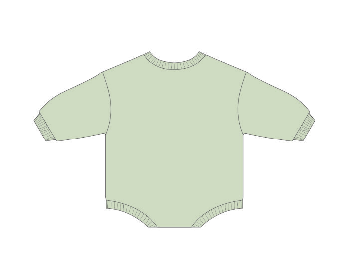 Customized Baby Rompers With Snap Button