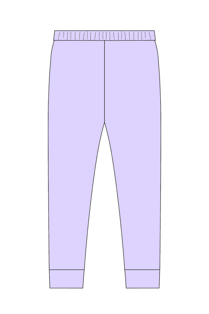 Custom Rib Cuff Cotton Kids Joggers
