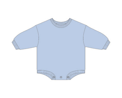 Customized Baby Rompers With Snap Button