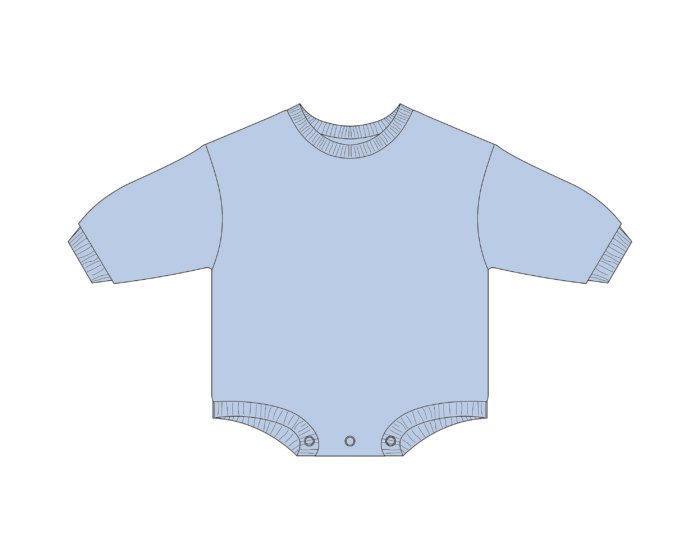 Customized Baby Rompers With Snap Button