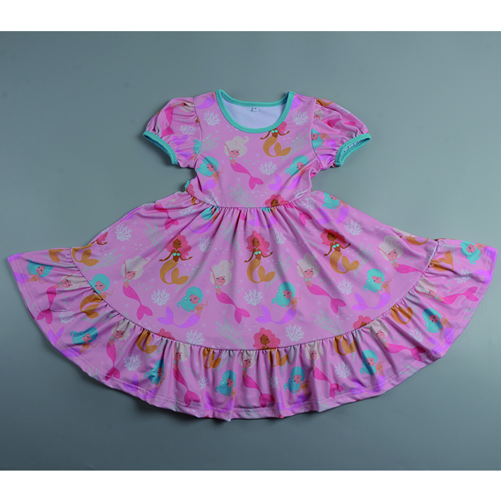 Kid Girls' Mermaid Twirl Dresses