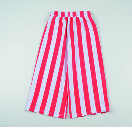 Kids Striped Cotton Drawstring Pants