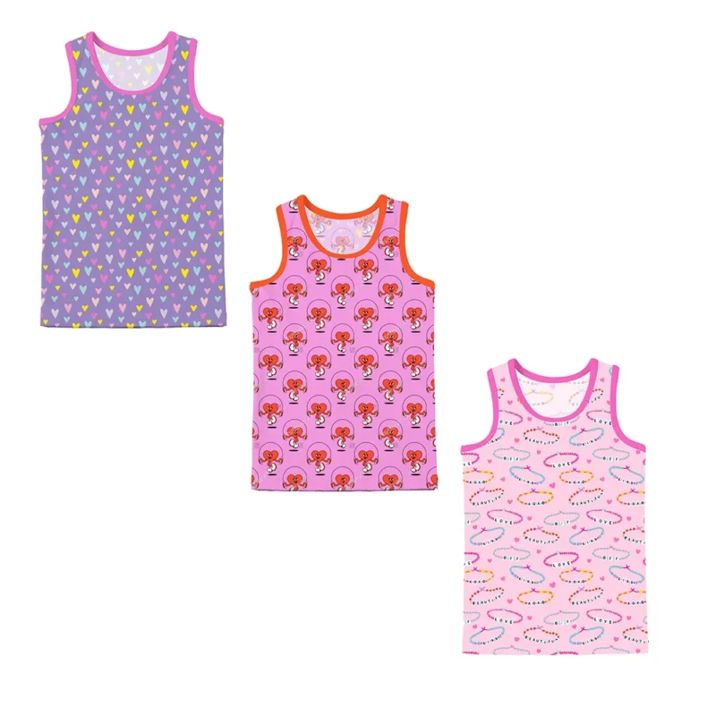 1-cotton girls tank top