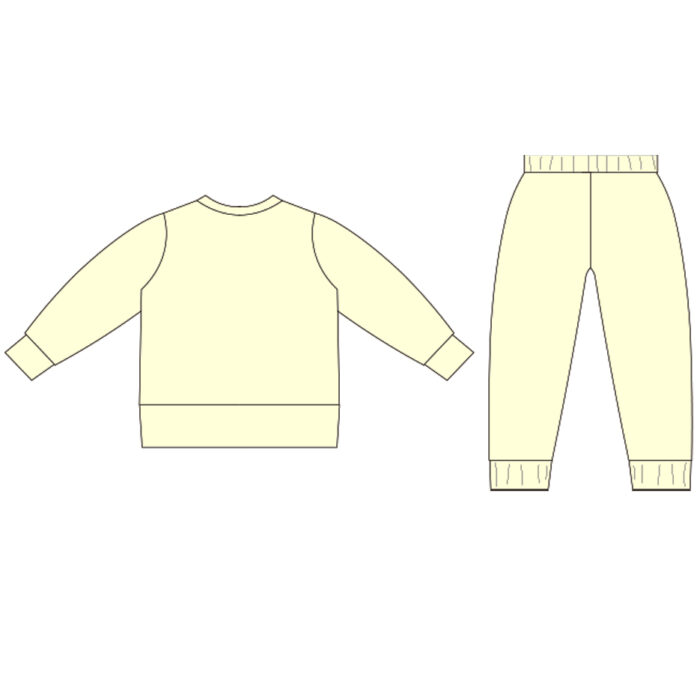 Kids Long Sleeve Sweatshirt Jogger Sets