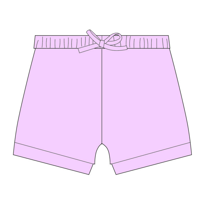 Kid Boys Simple Bow Tie Shorts