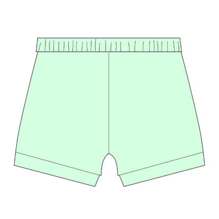 Kid Boys Simple Bow Tie Shorts